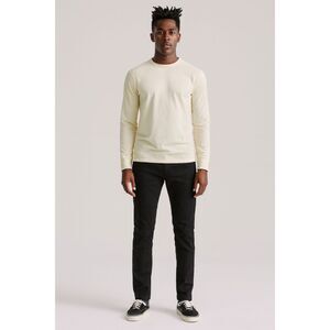 PUBLIC SCHOOL Black Cotton Straight Leg Denim Jeans Pants Trousers  Mens Size 30